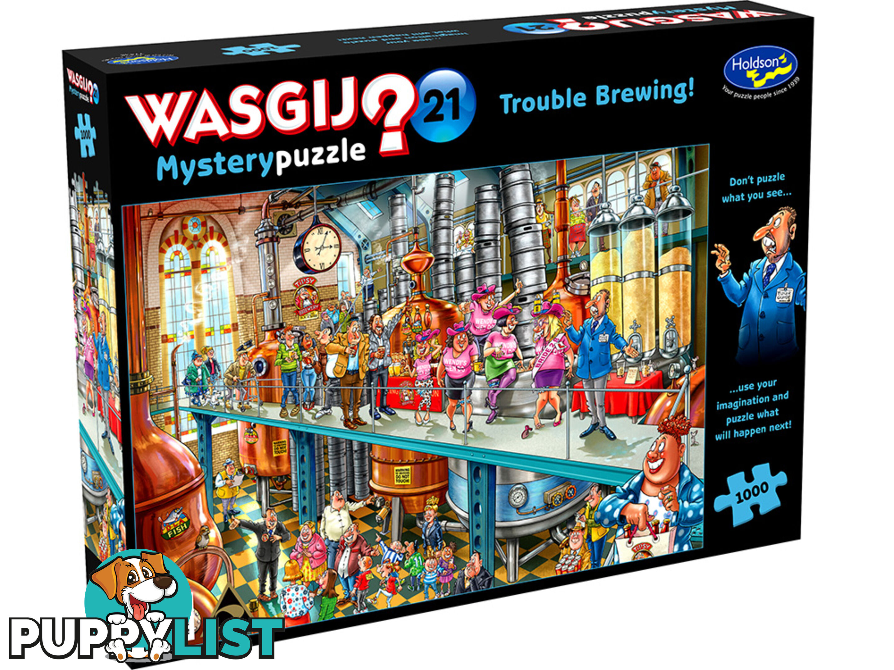 Wasgij - Mystery 21 Trouble Brewin Jigsaw Puzzle - Jdhol774364 - 9414131774364