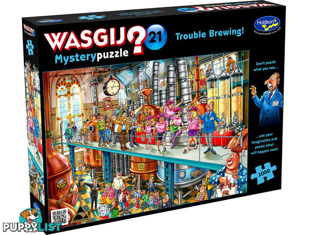 Wasgij - Mystery 21 Trouble Brewin Jigsaw Puzzle - Jdhol774364 - 9414131774364