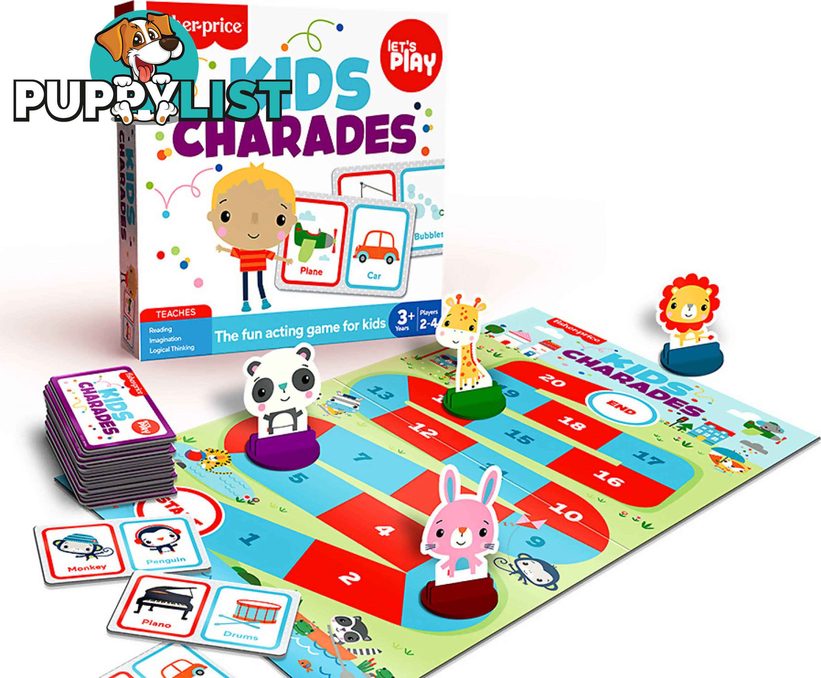 Kids Charades - Fisher Price - Jdima01913 - 669165019137