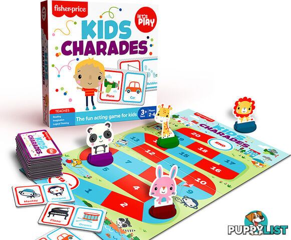 Kids Charades - Fisher Price - Jdima01913 - 669165019137