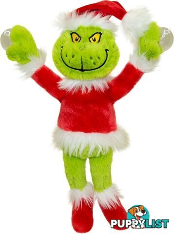 Cotton Candy - Dr. Seuss Grinch Merry Grinchmas 28cm Suction Cup Plush - Ccaudr11 - 9353468018171