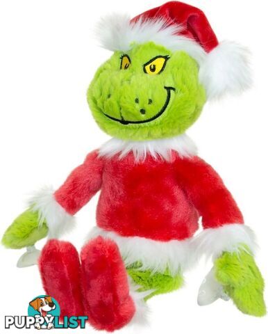 Cotton Candy - Dr. Seuss Grinch Merry Grinchmas 28cm Suction Cup Plush - Ccaudr11 - 9353468018171