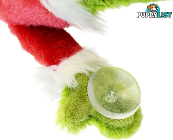 Cotton Candy - Dr. Seuss Grinch Merry Grinchmas 28cm Suction Cup Plush - Ccaudr11 - 9353468018171