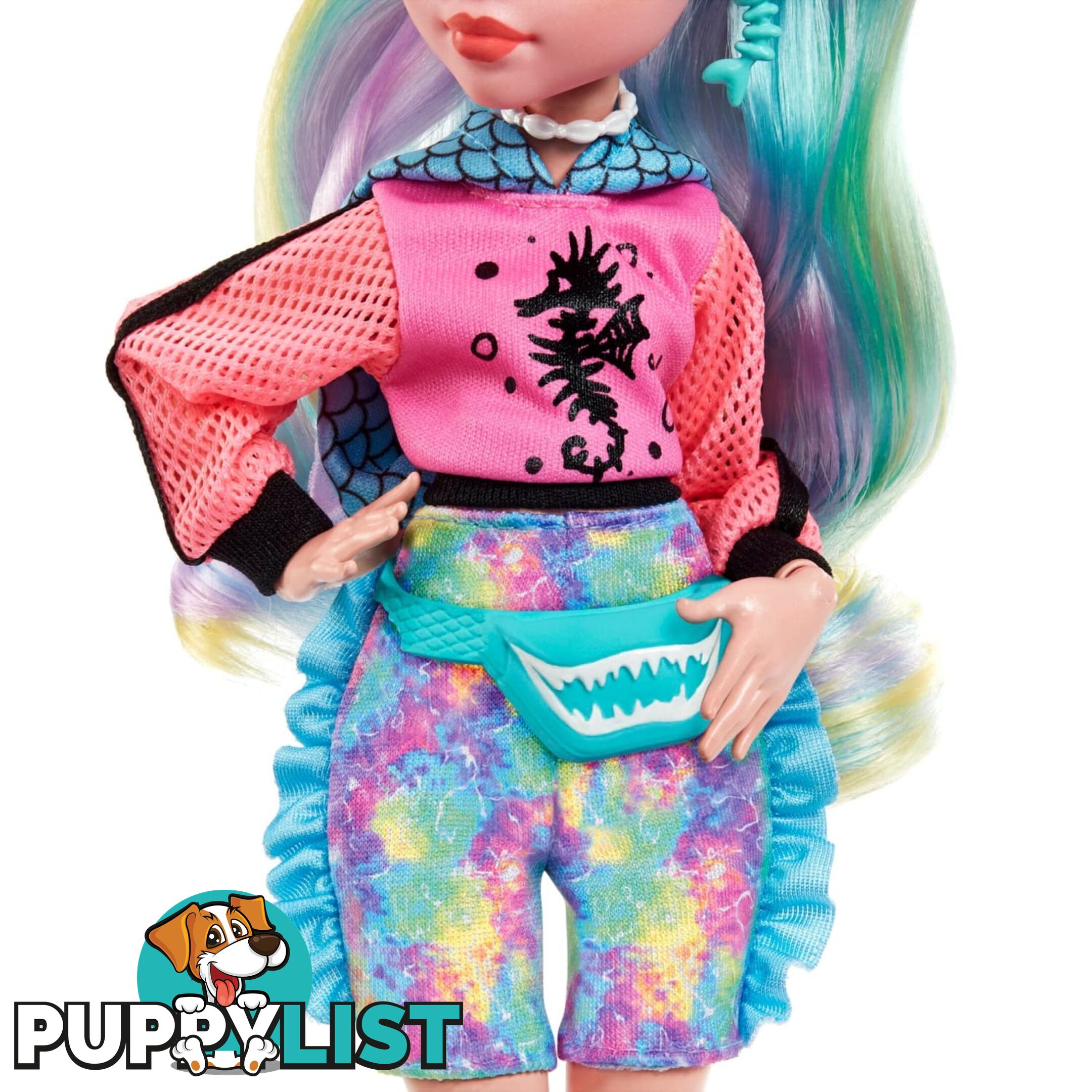 Monster High - Lagoona Blue Doll With Pet And Accessories - Mahhk55 - 194735069798