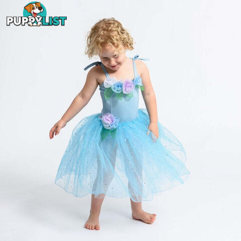 Fairy Girls - Costume Sugarplum Ballerina Dress Blue Large - Fgfg507bl - 9787110095072