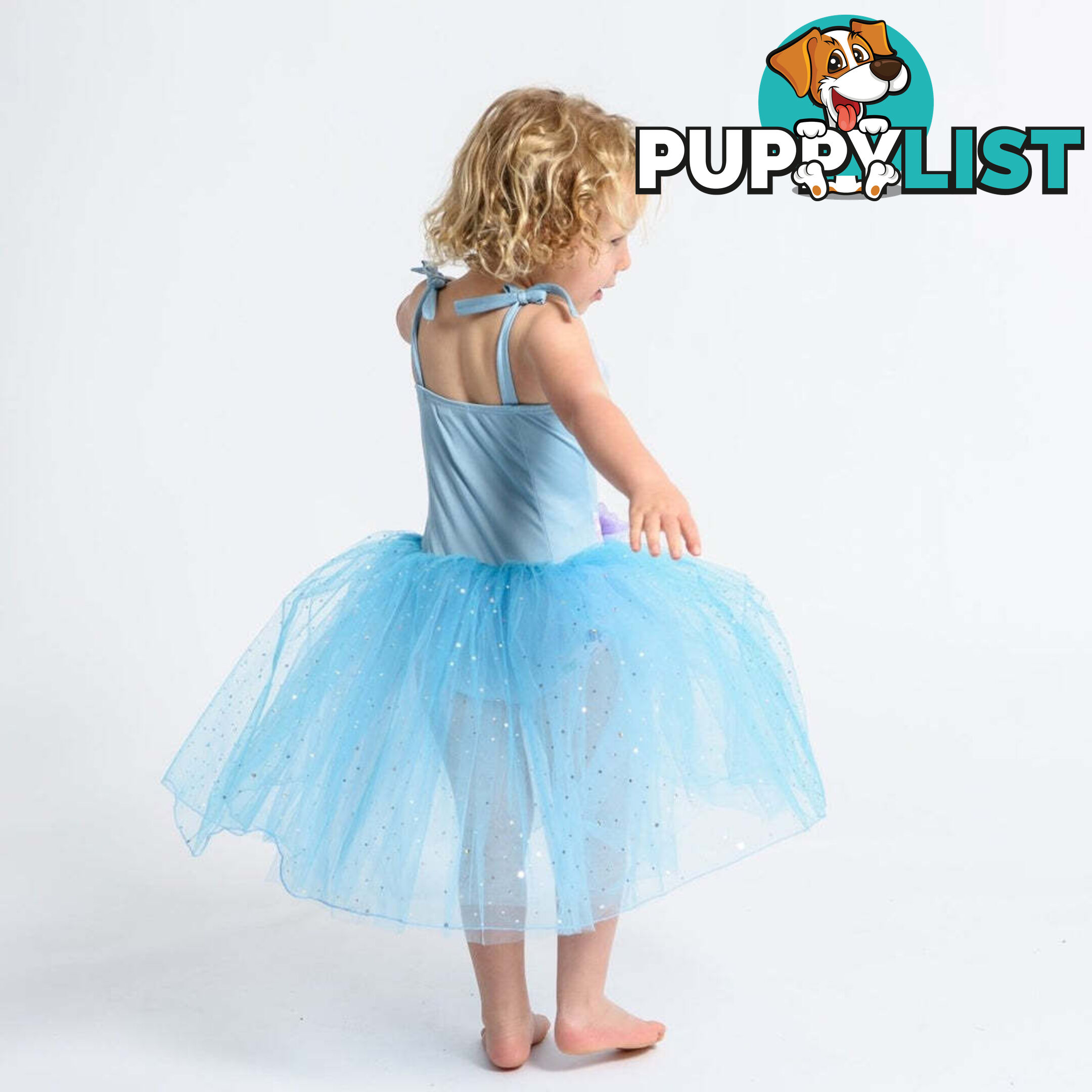 Fairy Girls - Costume Sugarplum Ballerina Dress Blue Large - Fgfg507bl - 9787110095072