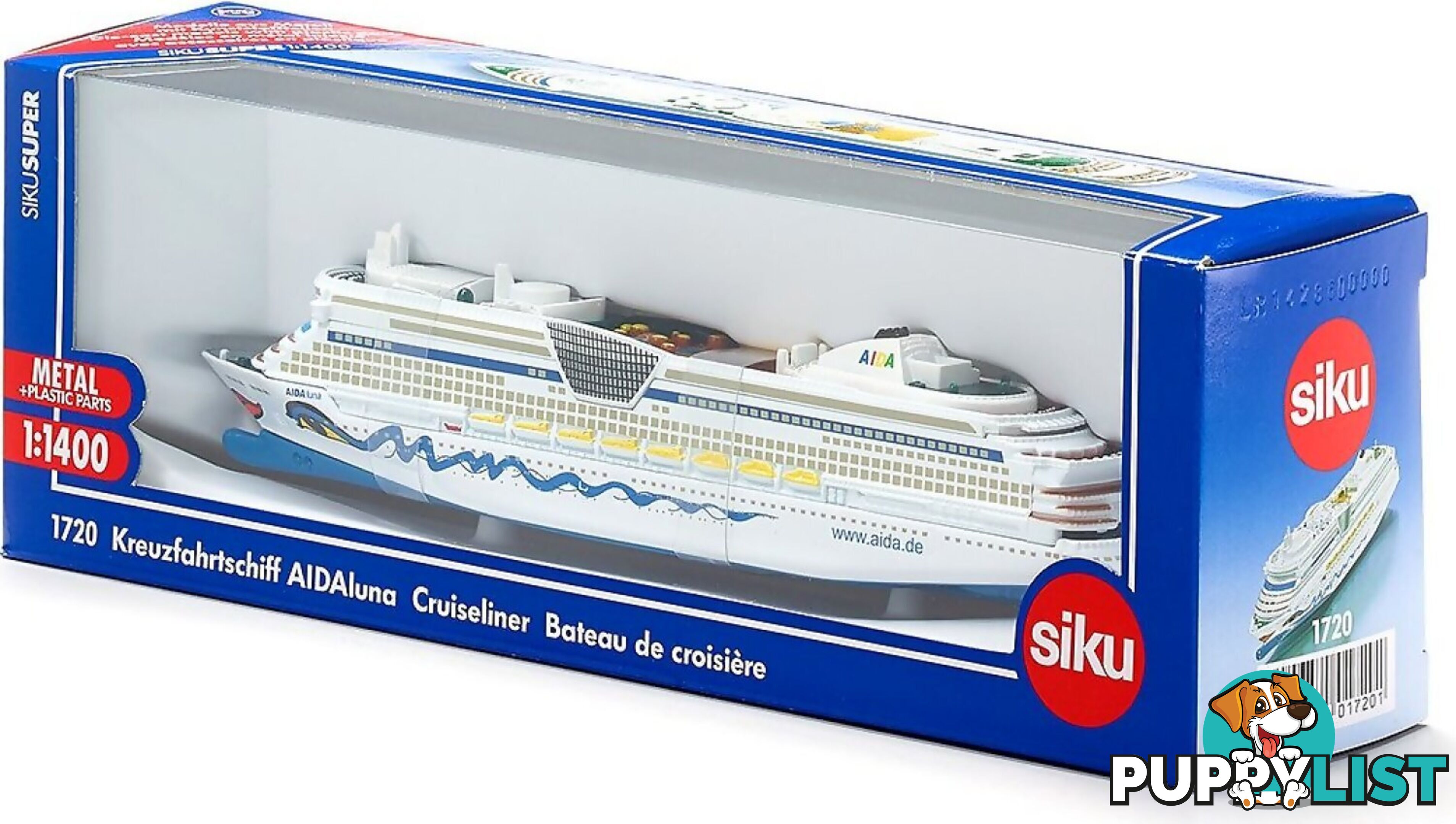 Siku - Aida Cruise Ship - Mdsi1720 - 4006874017201