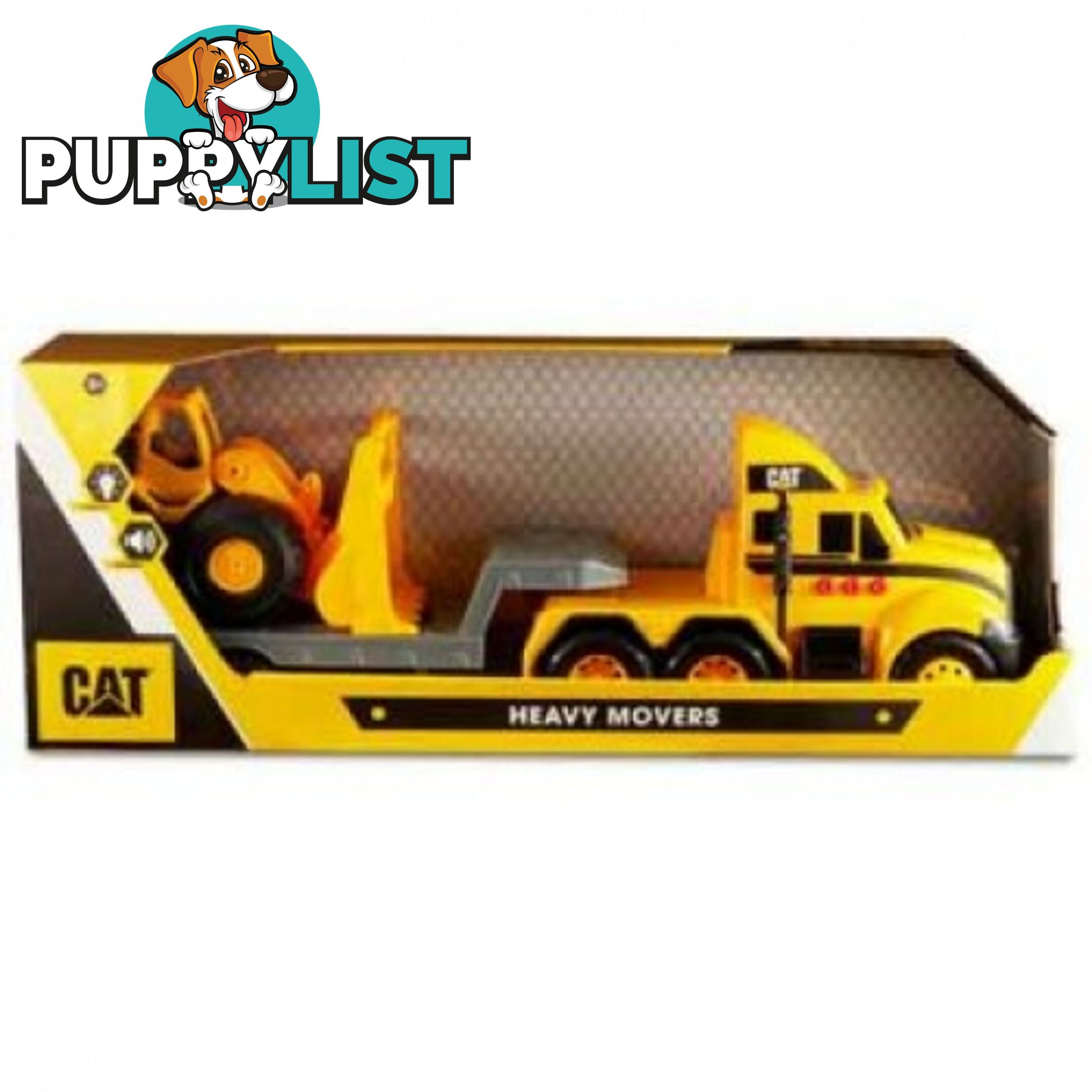 CAT® HEAVY MOVERS FLATBED WITH BULLDOZER - Azfr82288 - 021664822883