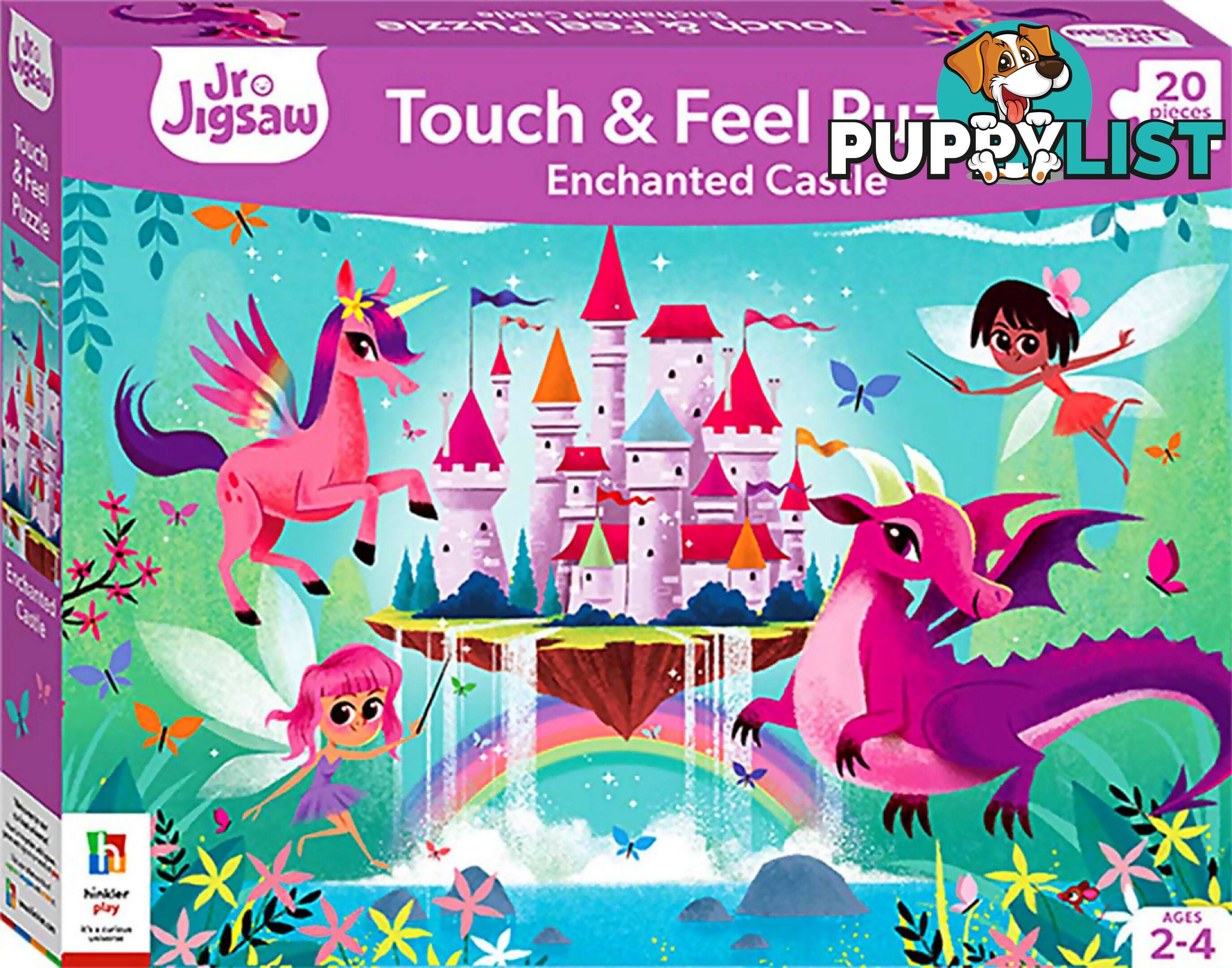 Enchanted Castle Jr Jigsaw Puzzle - Touch And Feel - Jdabw002992 - 9354537002992