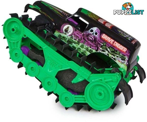 Monster Jam - 1:15 Scale Grave Digger Trax Radio Control - Si6067880 - 778988492697