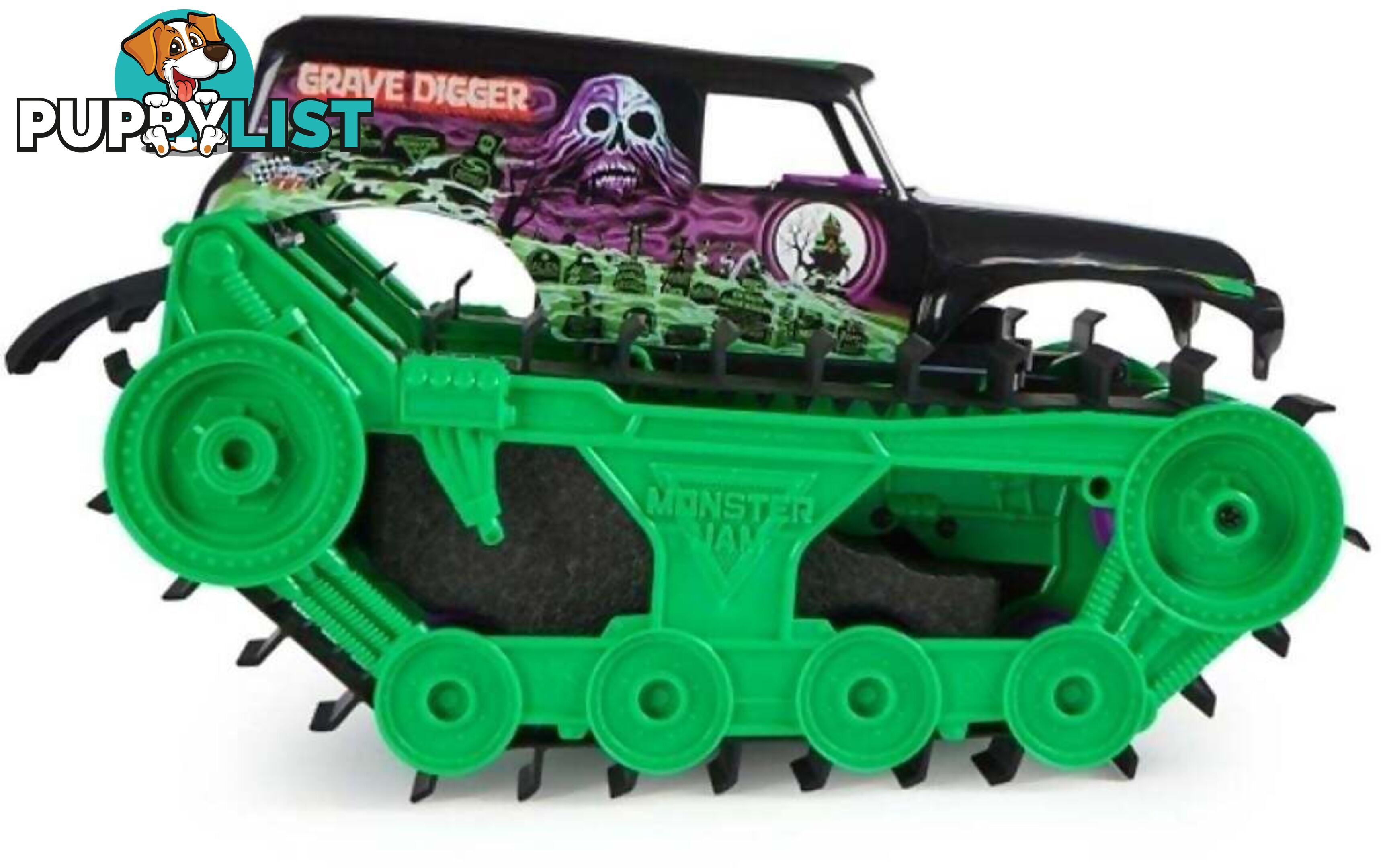 Monster Jam - 1:15 Scale Grave Digger Trax Radio Control - Si6067880 - 778988492697