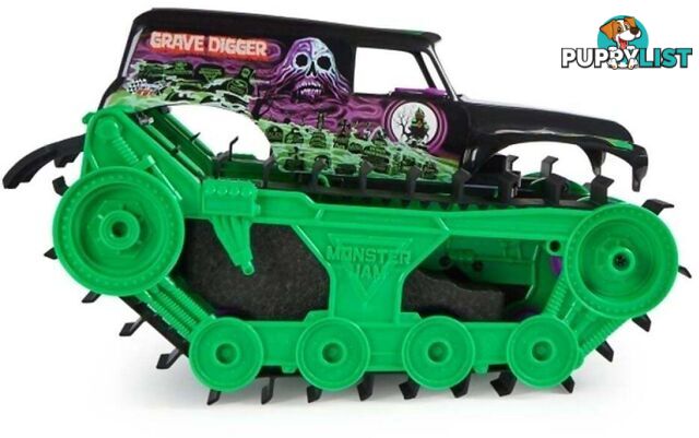 Monster Jam - 1:15 Scale Grave Digger Trax Radio Control - Si6067880 - 778988492697