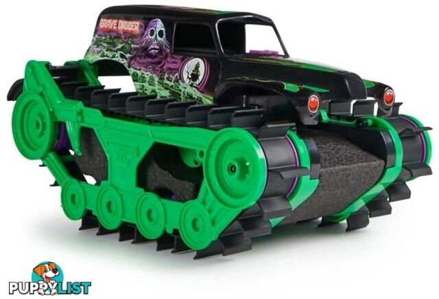 Monster Jam - 1:15 Scale Grave Digger Trax Radio Control - Si6067880 - 778988492697