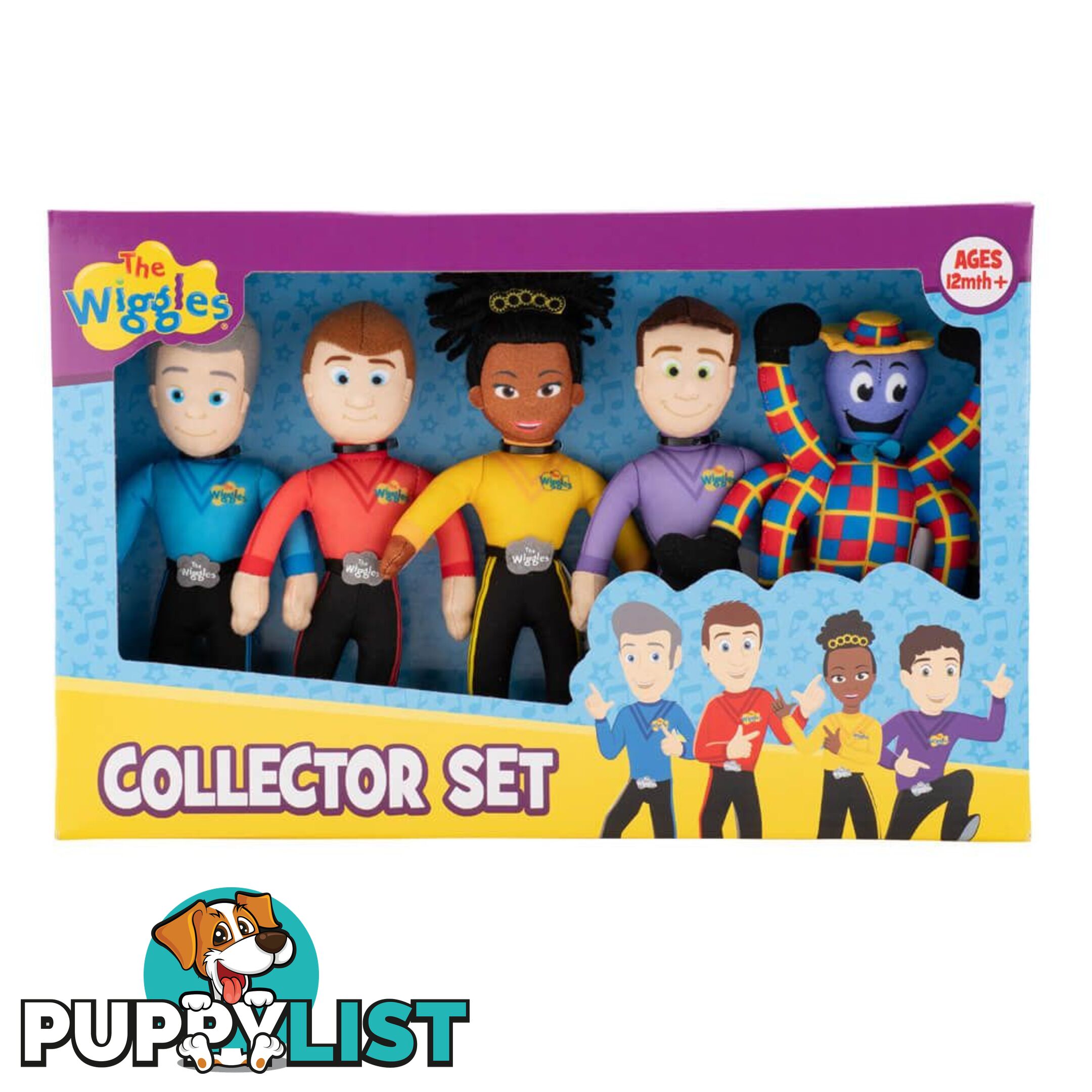 The Wiggles - 5pc Mini Plush Collector Set - Jswig6092 - 9319057060921