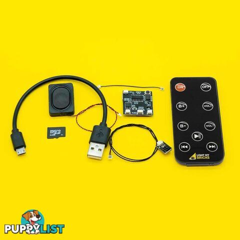 Light Kit Accessory Remote Control And Sound Kit - Light My Bricks - 793591188003