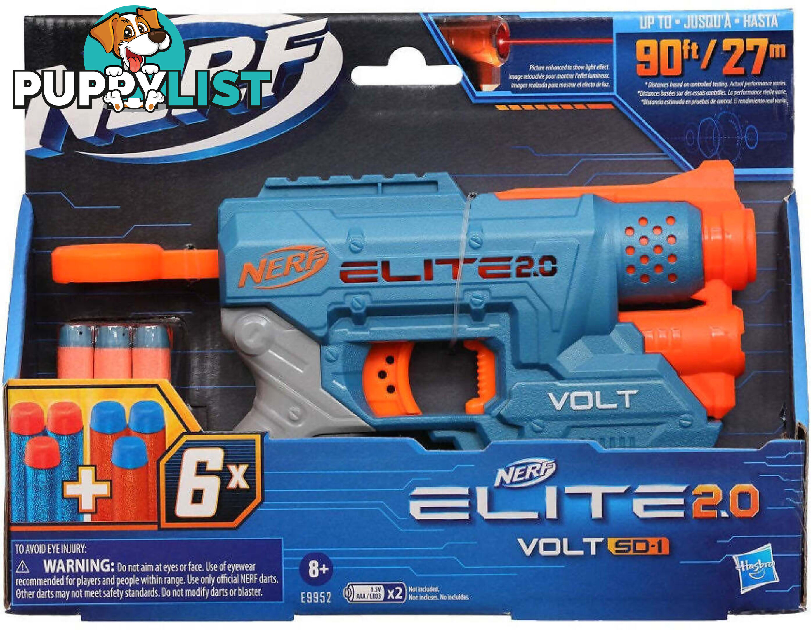 Nerf - Elite 2.0 Volt Sd-1 - Hasbro - Hbe99522212 - 630509948079