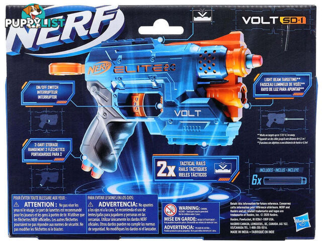 Nerf - Elite 2.0 Volt Sd-1 - Hasbro - Hbe99522212 - 630509948079