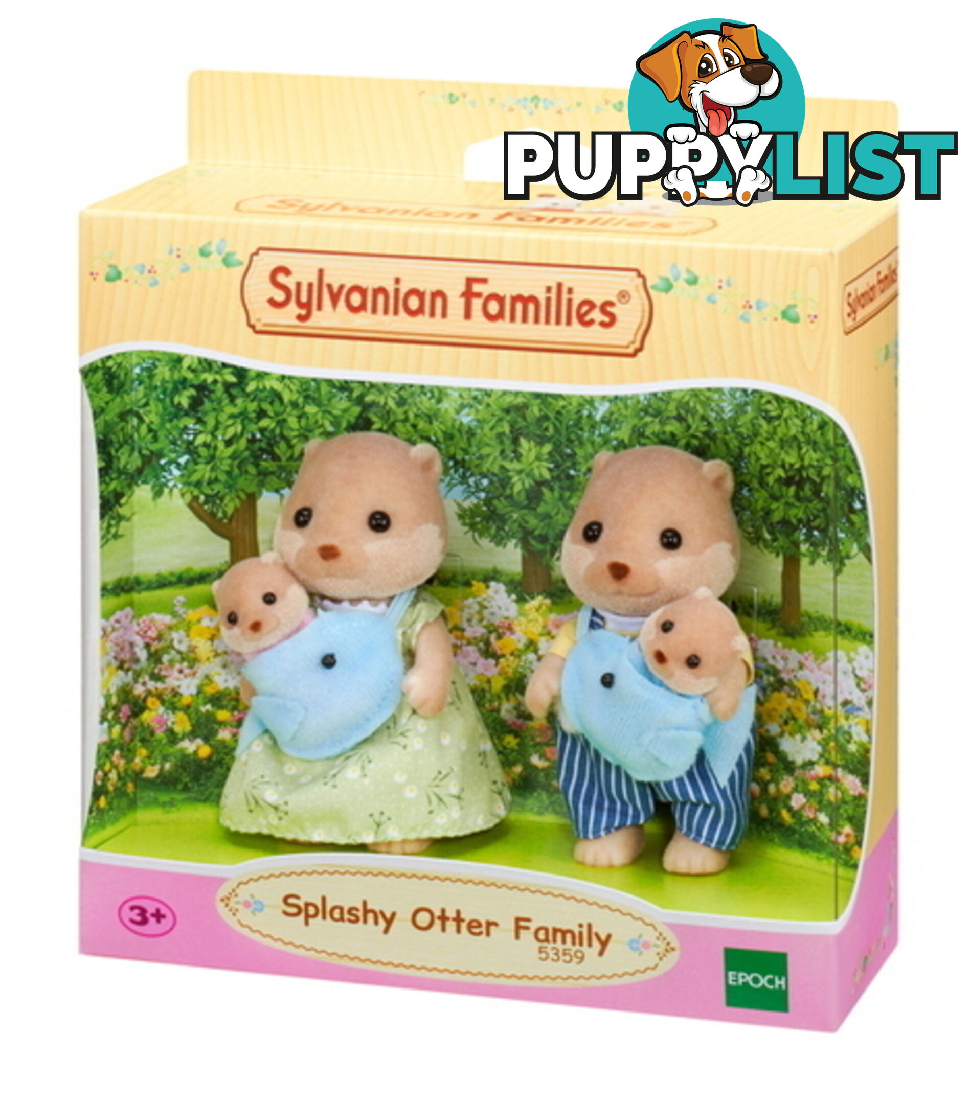 Sylvanian Families - Splashy Otter Family - Mdsf5359 - 5054131053591