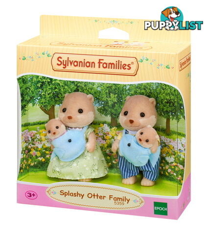 Sylvanian Families - Splashy Otter Family - Mdsf5359 - 5054131053591