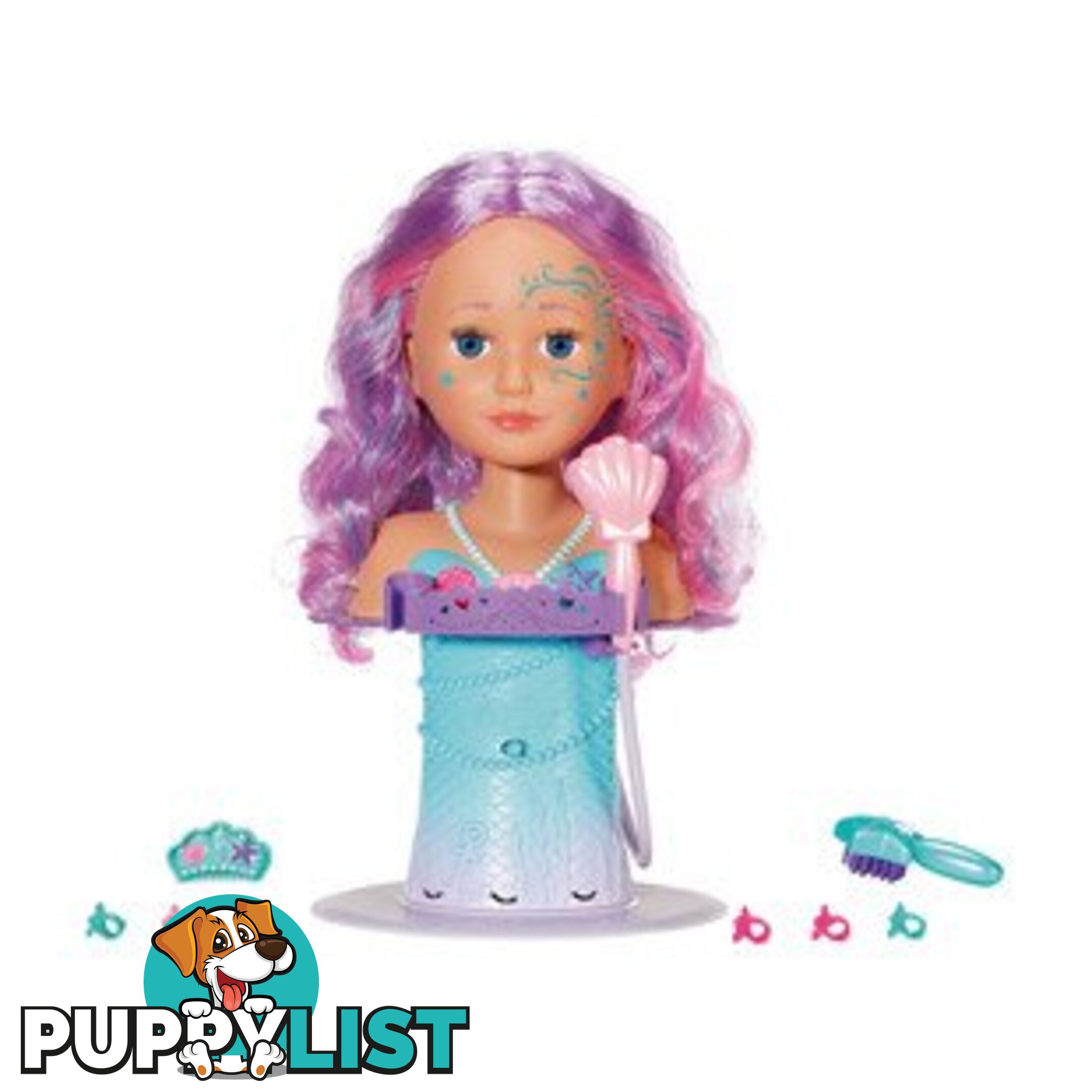 Baby Born - Sister Styling Mermaid Head Bj830550 - 4001167830550