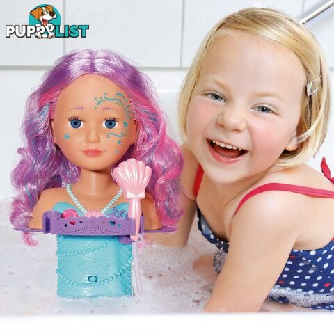 Baby Born - Sister Styling Mermaid Head Bj830550 - 4001167830550