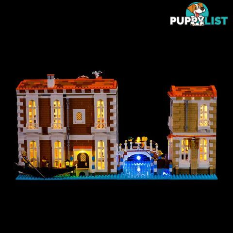 LIGHT KIT for LEGO Venetian Houses 910023 - Light My Bricks - 754523893693