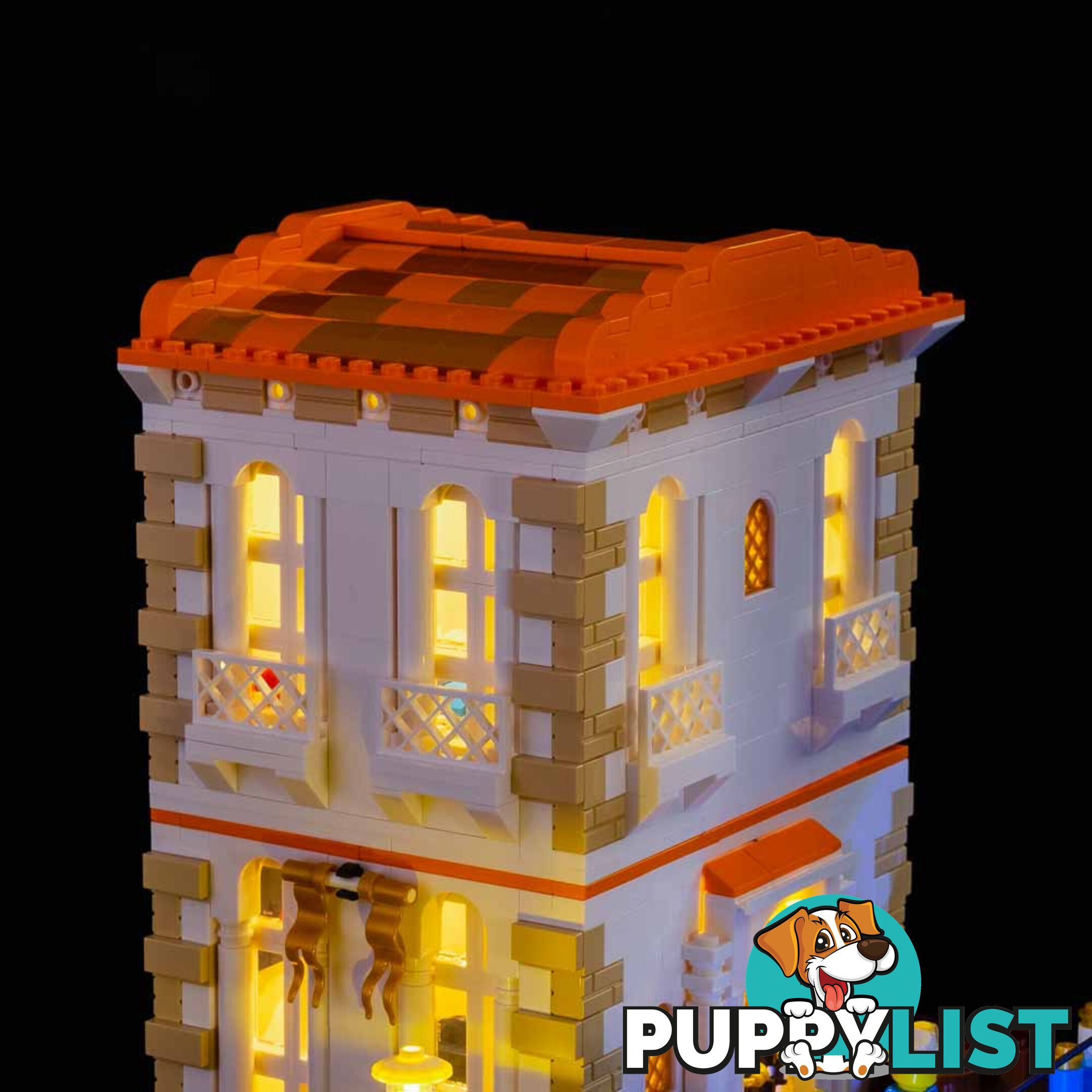 LIGHT KIT for LEGO Venetian Houses 910023 - Light My Bricks - 754523893693