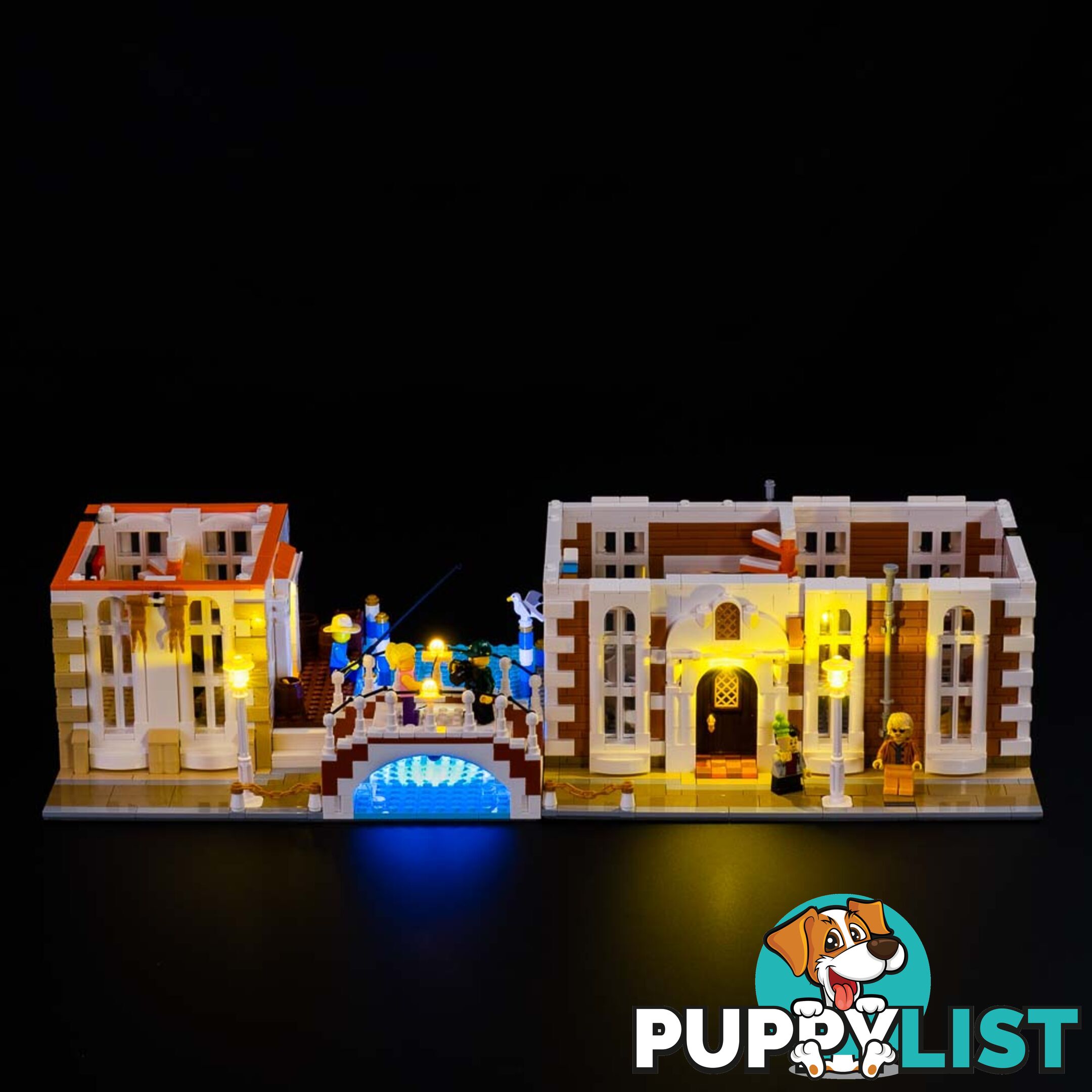 LIGHT KIT for LEGO Venetian Houses 910023 - Light My Bricks - 754523893693