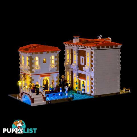 LIGHT KIT for LEGO Venetian Houses 910023 - Light My Bricks - 754523893693