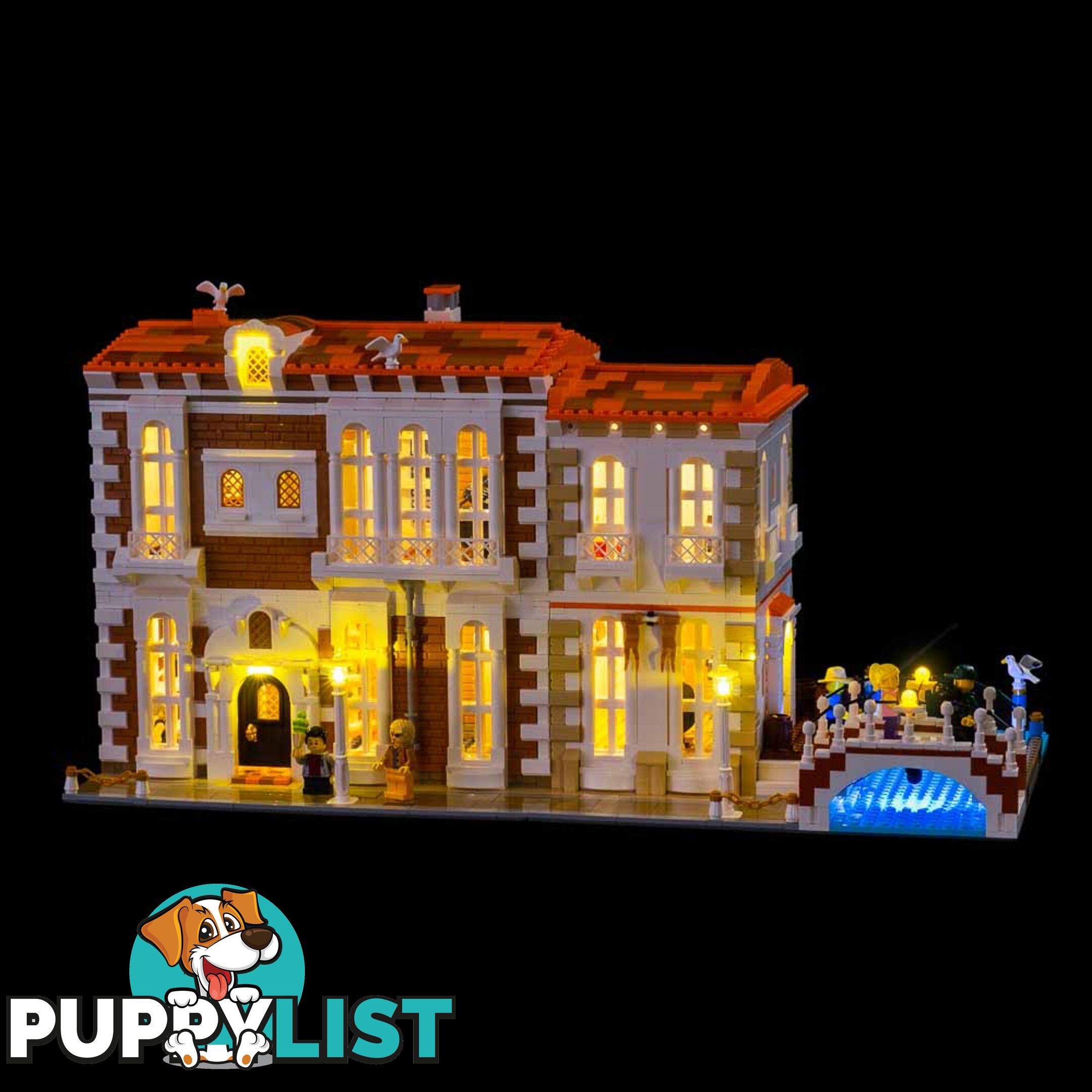 LIGHT KIT for LEGO Venetian Houses 910023 - Light My Bricks - 754523893693