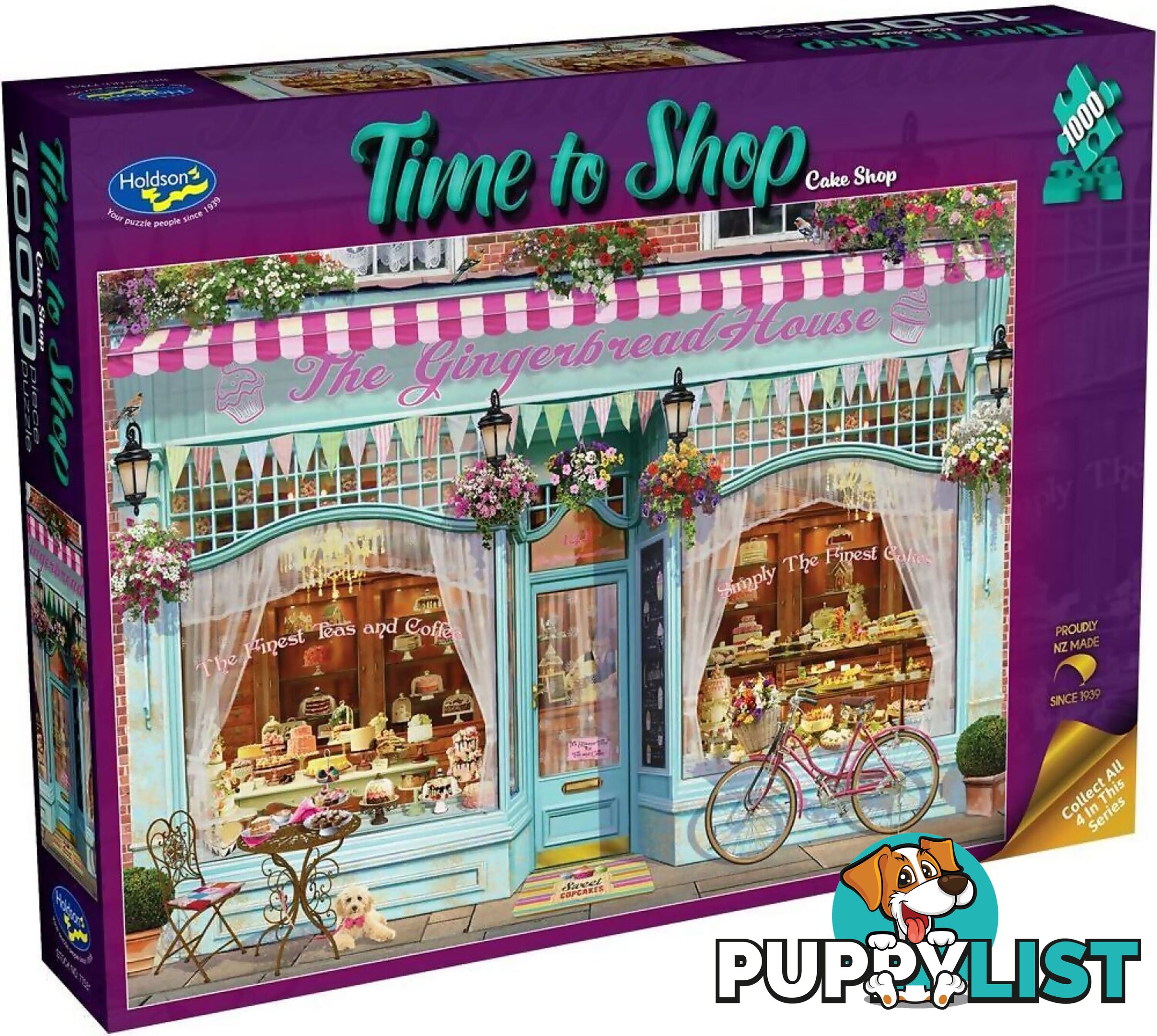 Holdson - Time To Shop Cake Shop Jigsaw Puzzle 1000 Pieces - Jdhol775316 - 9414131775316