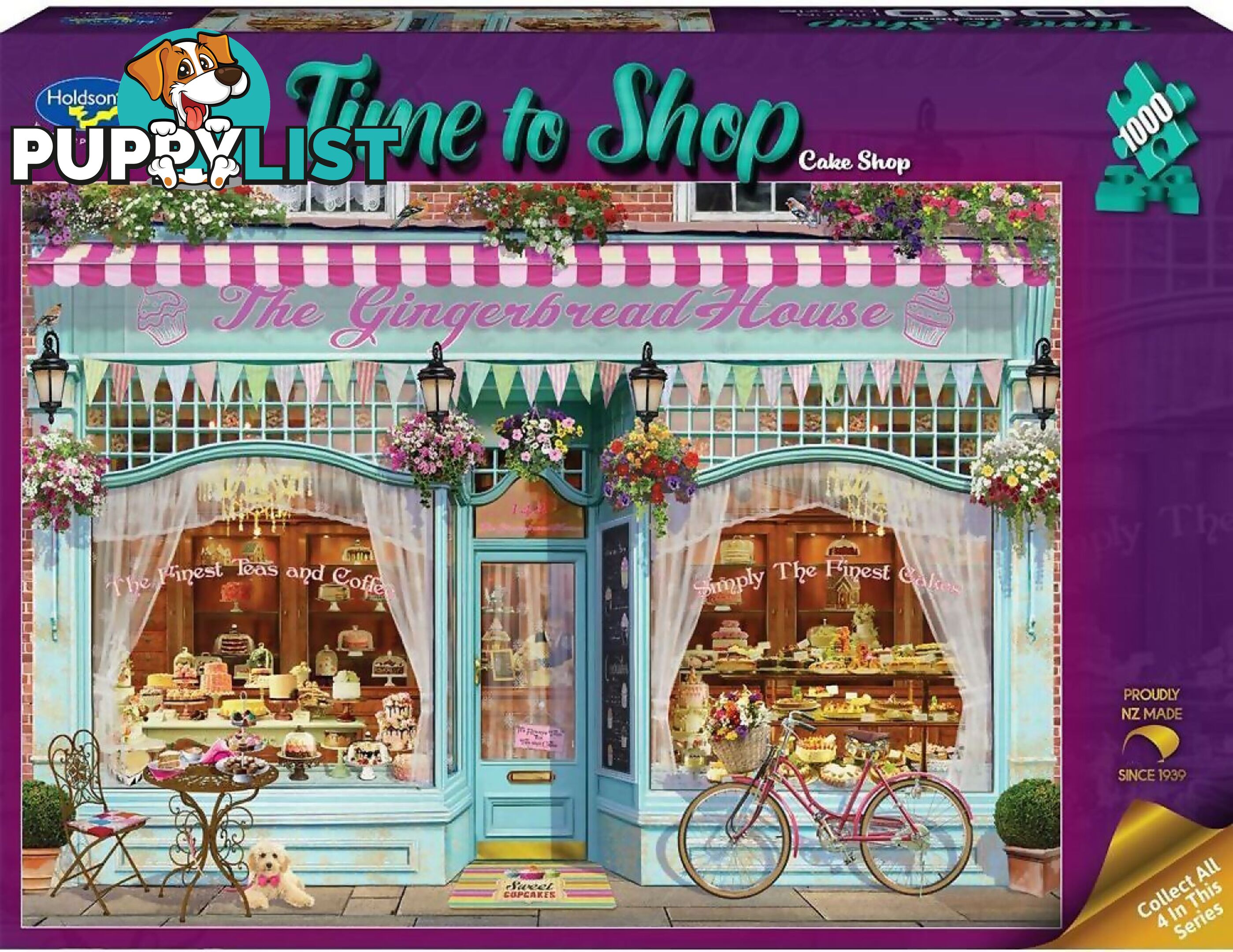 Holdson - Time To Shop Cake Shop Jigsaw Puzzle 1000 Pieces - Jdhol775316 - 9414131775316