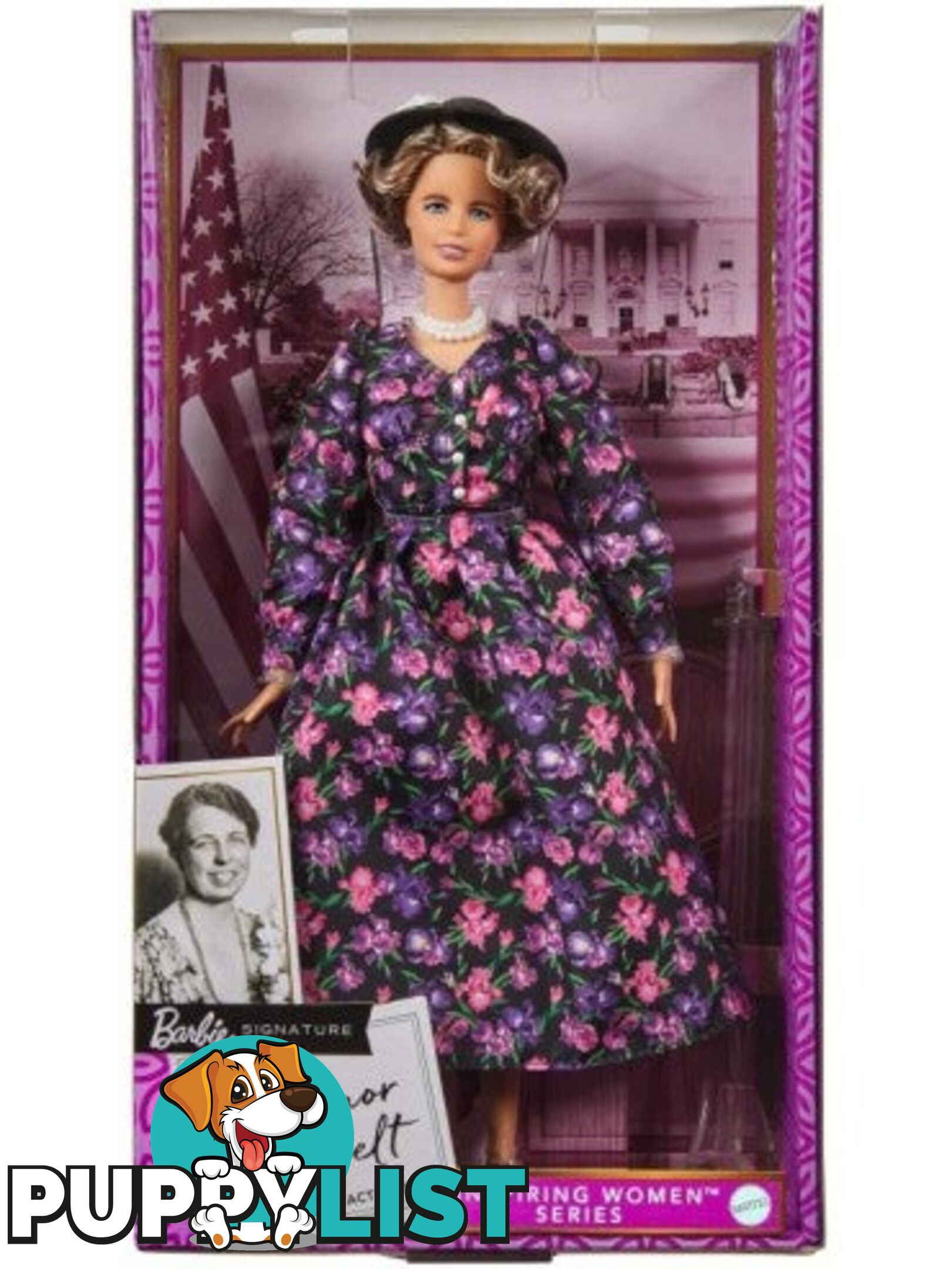 Barbie Signature Inspiring Women Series Eleanor Roosevelt Doll Magtj79 - 887961915921