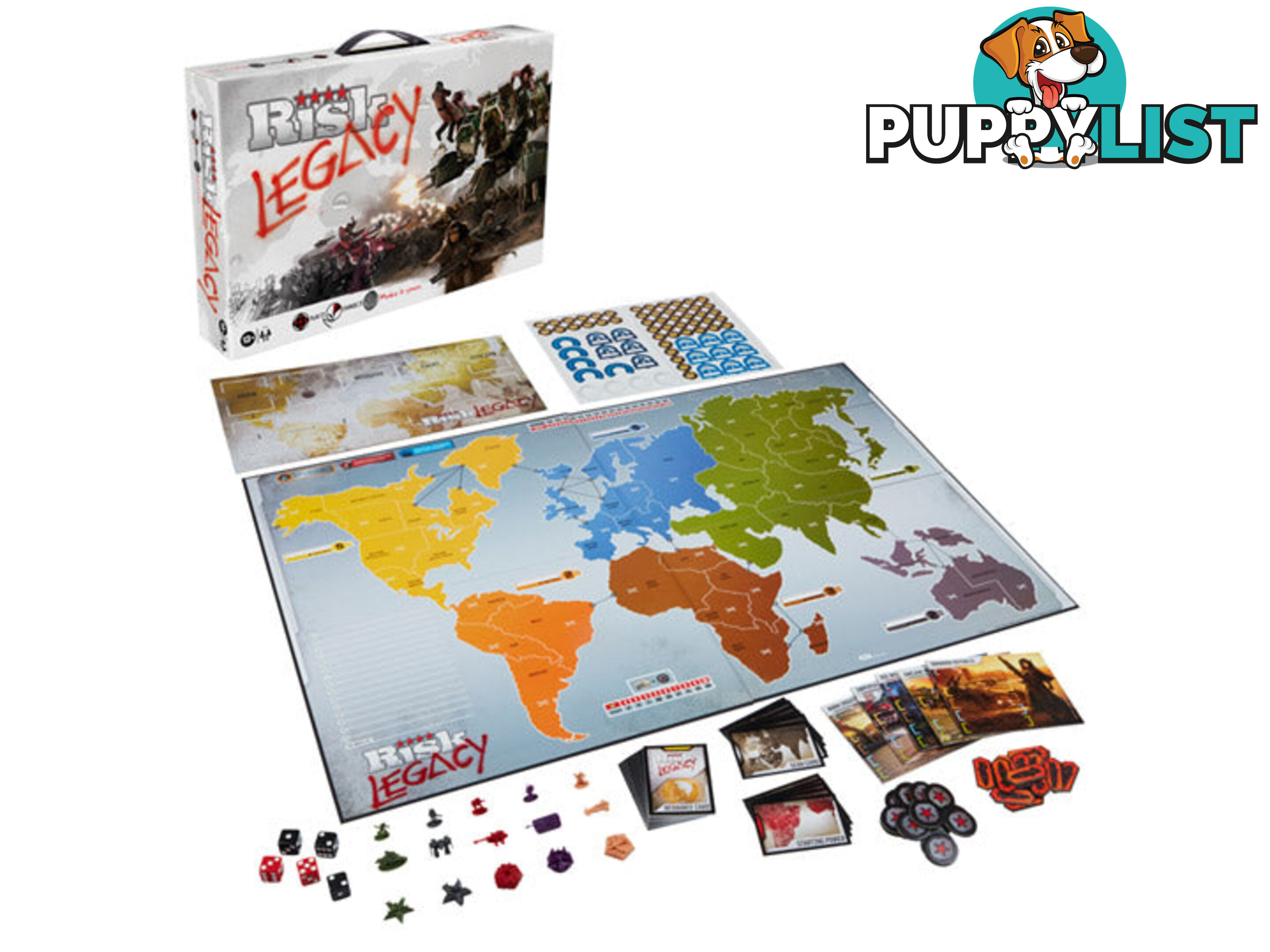 Risk Legacy Edition Board Game Hbf3156uu61 - 5010993911325