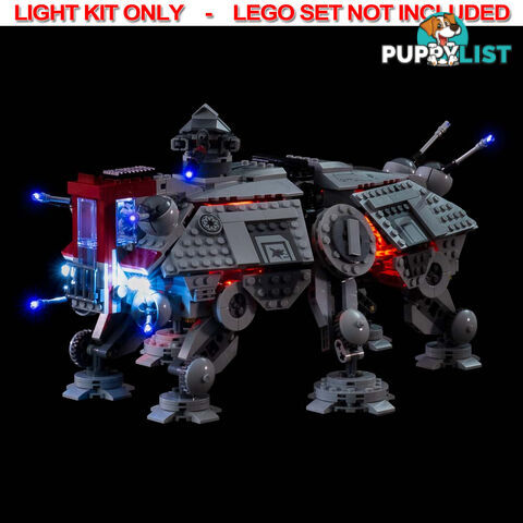 LIGHT KIT for  LEGO AT-TE Walker 75337 - Light My Bricks - 754523893501