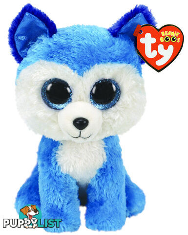 Ty Beanie Boos - Prince - Blue Husky 23cm Medium - 36474 - 008421364749