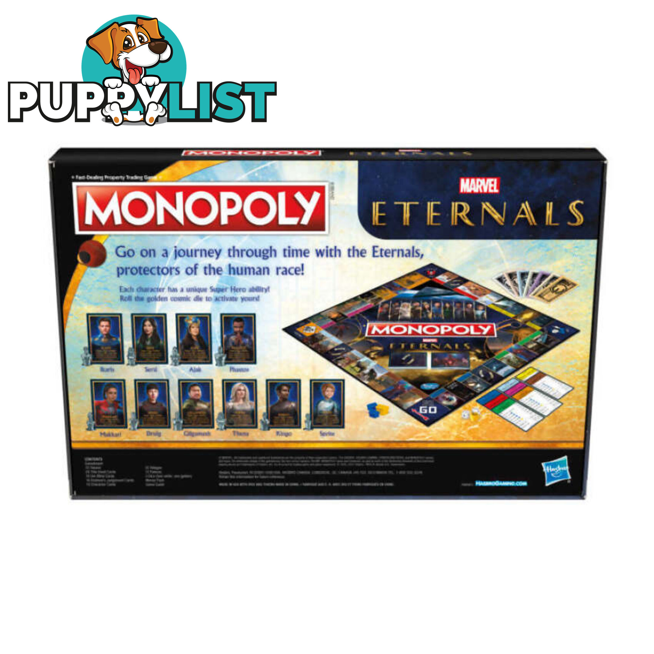 Monopoly - Marvel Eternals Edition â€“ Hbf1659ga01 - 630509996520