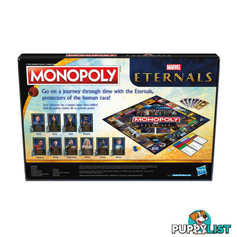 Monopoly - Marvel Eternals Edition â€“ Hbf1659ga01 - 630509996520