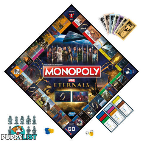 Monopoly - Marvel Eternals Edition â€“ Hbf1659ga01 - 630509996520