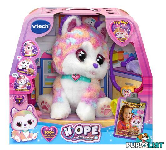 Vtech - Hope The Rainbow Husky - Art66384 - 3417765297038