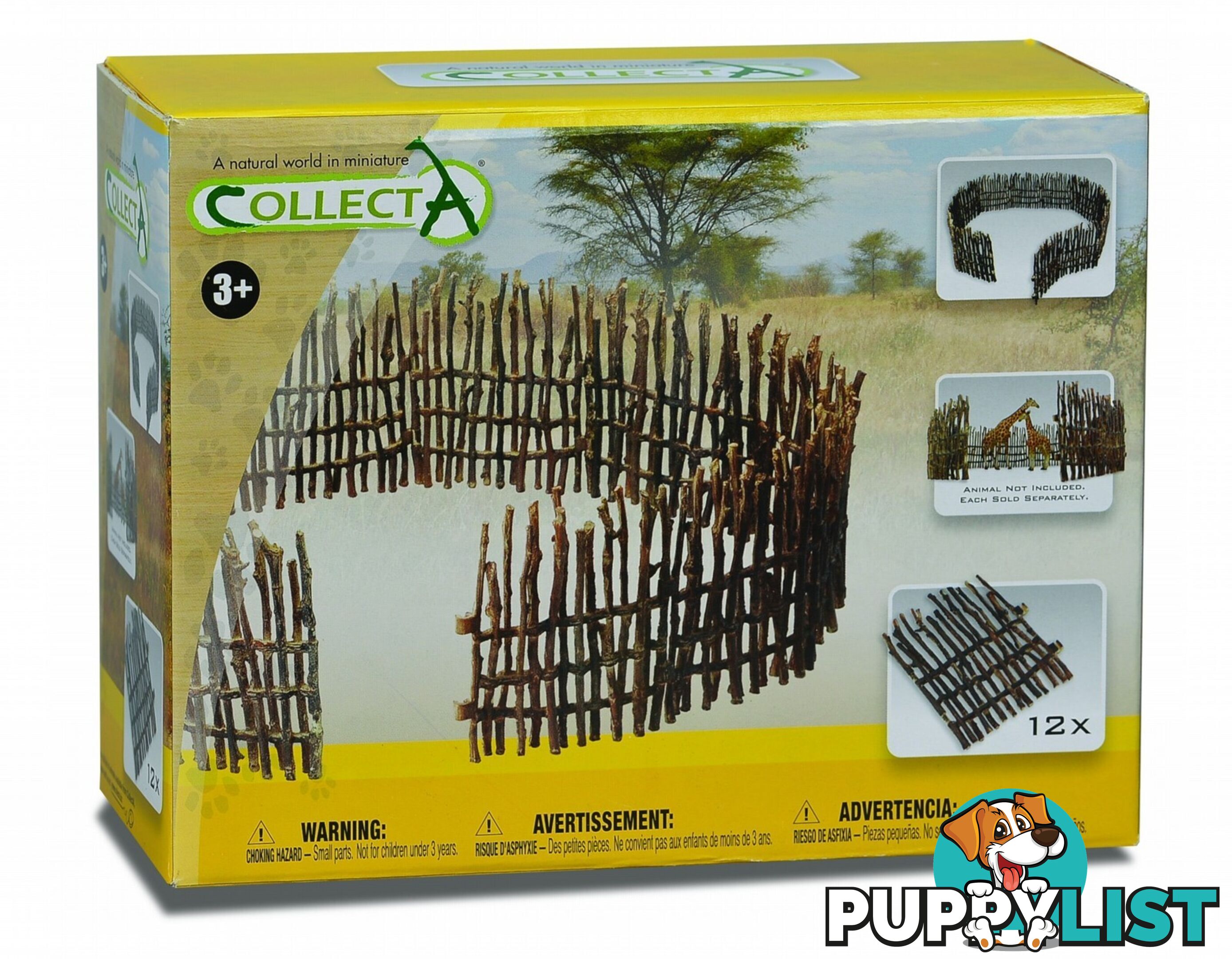 CollectA Boma Fence Accessory For Animal Figurines - Rpco89464 - 4892900894645