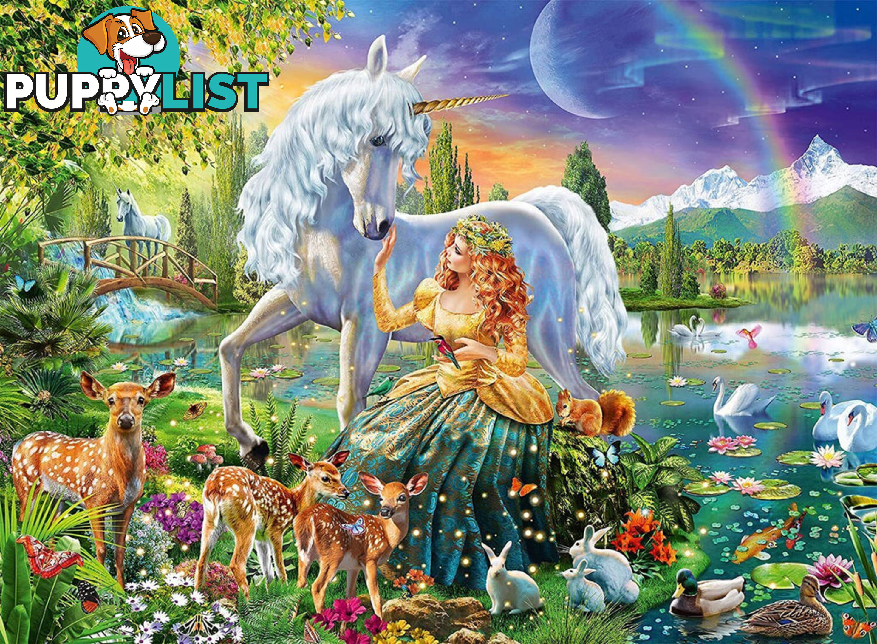 Ravensburger - Magical Beauty Jigsaw Puzzle Xxl 200pc - Mdrb13673 - 4005556136735