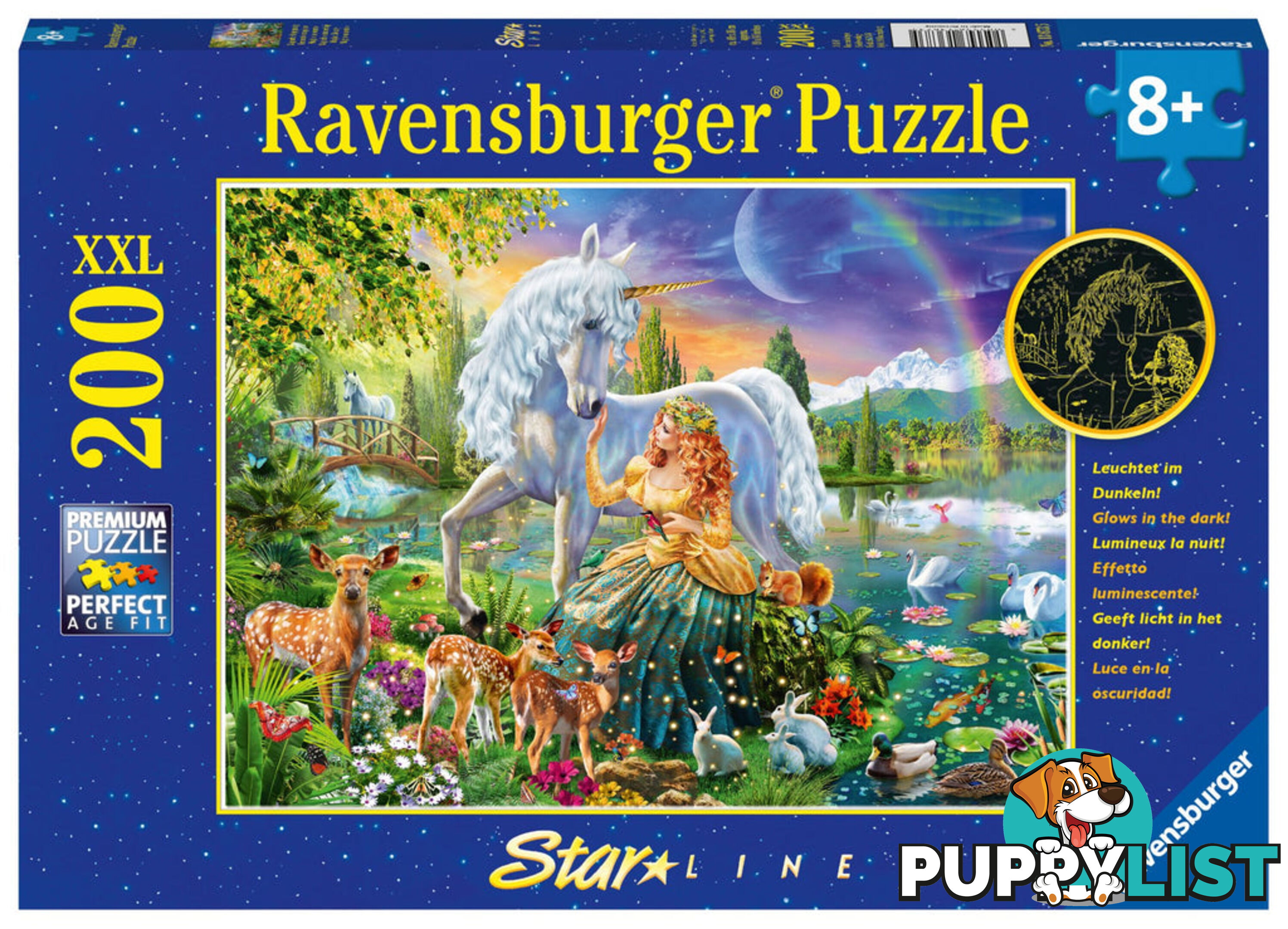 Ravensburger - Magical Beauty Jigsaw Puzzle Xxl 200pc - Mdrb13673 - 4005556136735