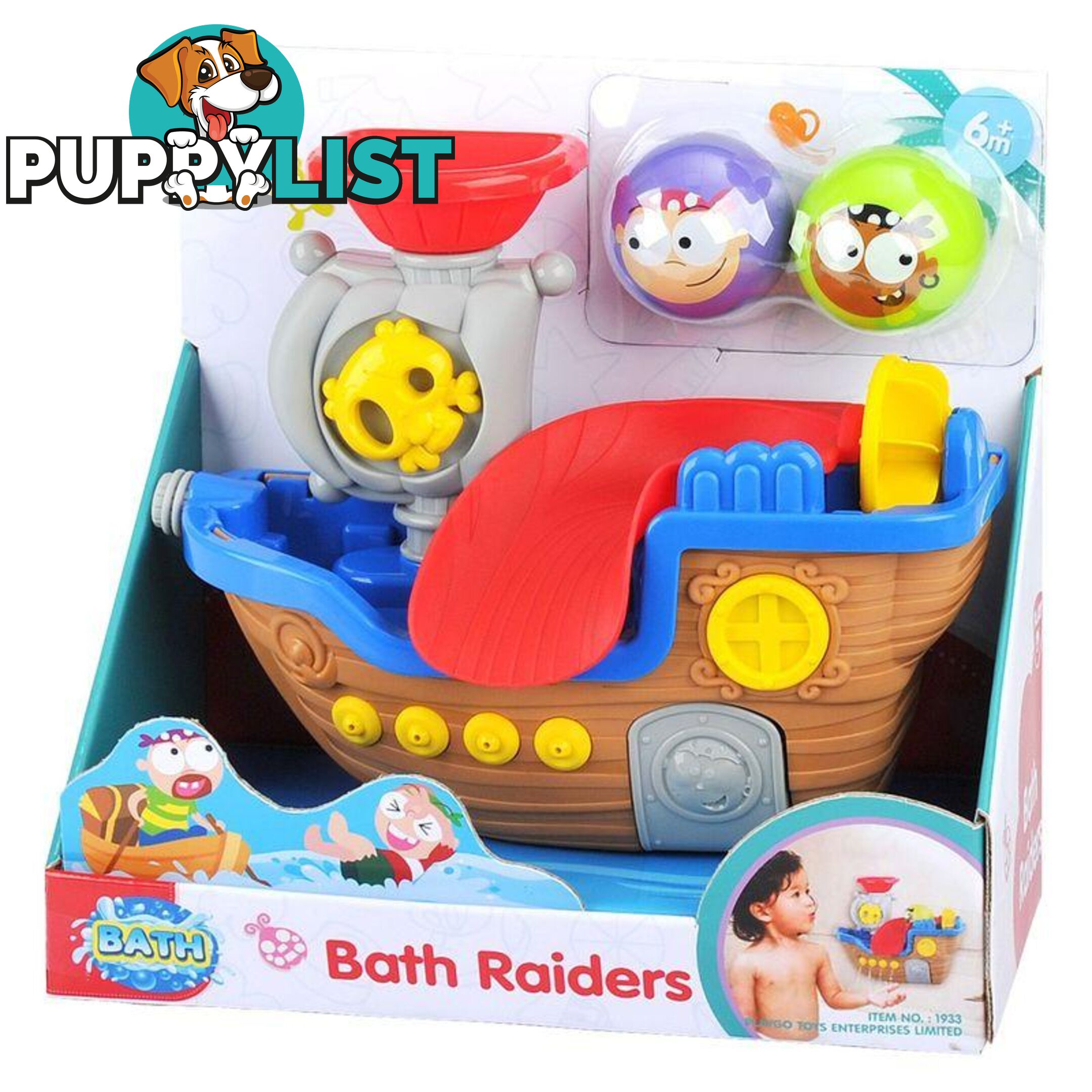 Bath Raiders Boat  Playgo Toys Ent. Ltd Art64841 - 4892401019332