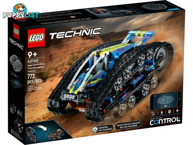 LEGO 42140 App-Controlled Transformation Vehicle - Technic - 5702017155784