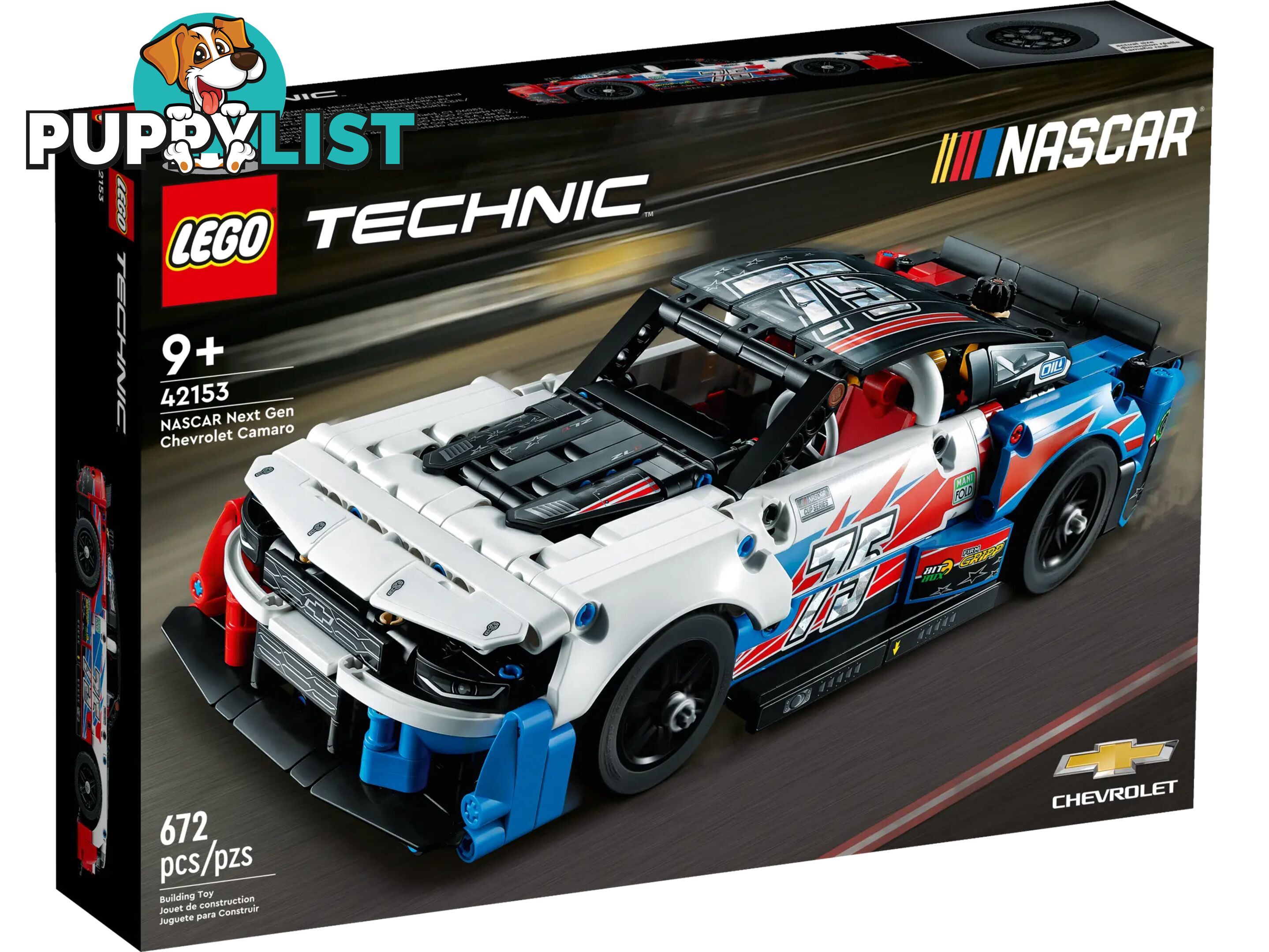 LEGO 42153 NASCAR® Next Gen Chevrolet Camaro ZL1 - Technic - 5702017424743