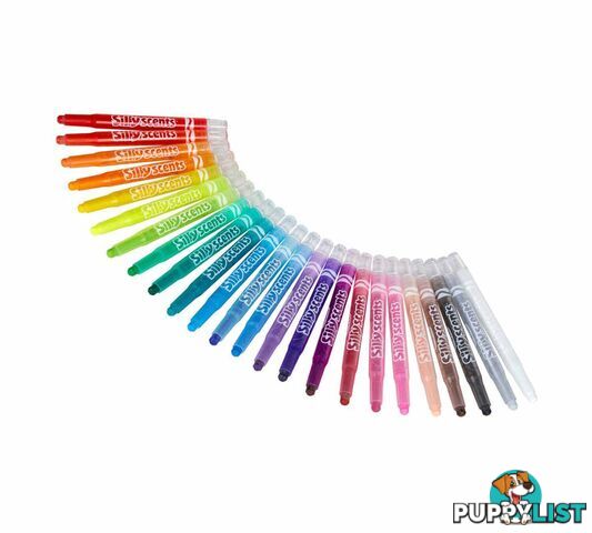 Crayola - Silly Scents Mini Twistables Scented Crayons 24 Count - Bs529624 - 071662096243