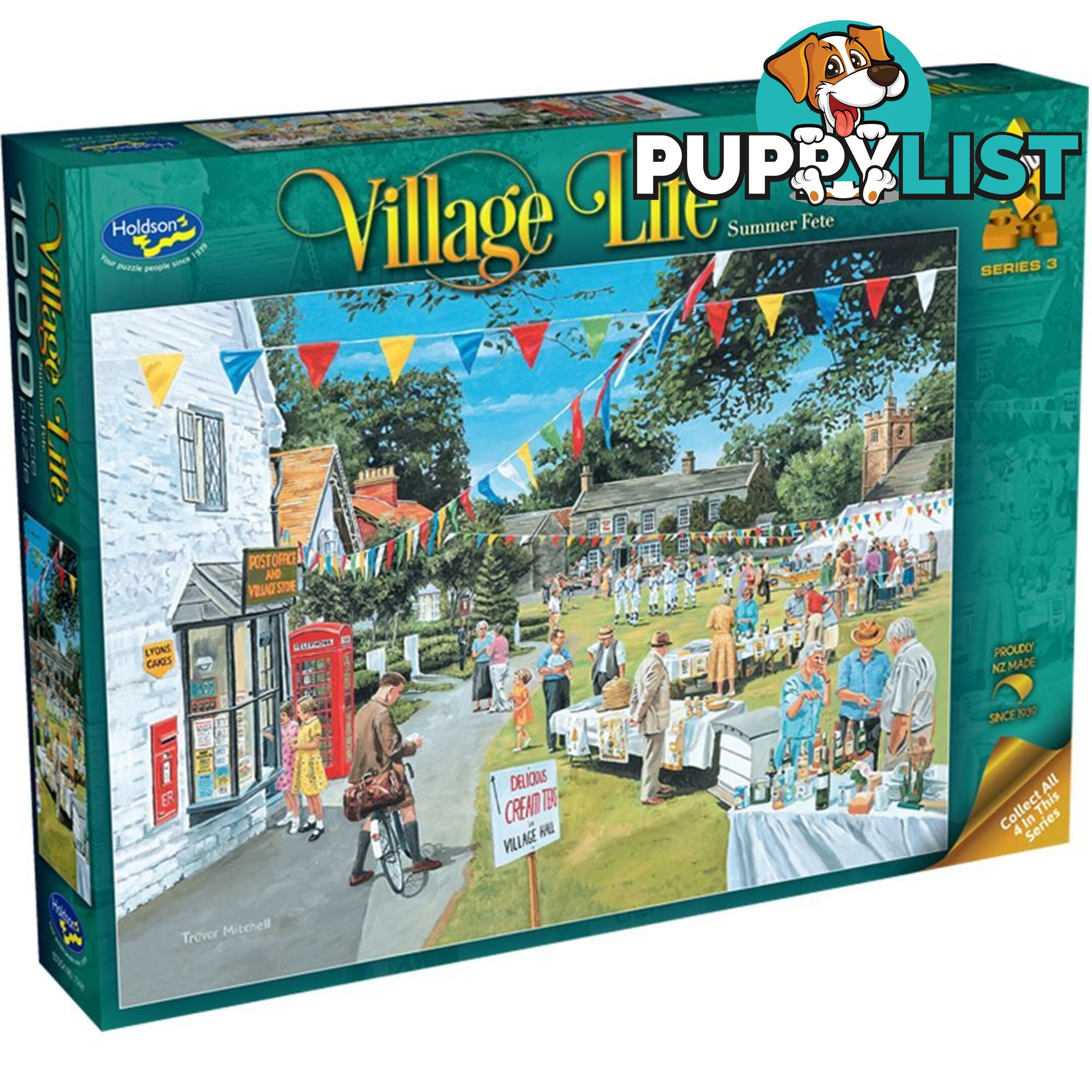 Holdson - Summer Fete - Village Life S3 Jigsaw Puzzle 1000 Pieces - Jdhol774814 - 9414131774814