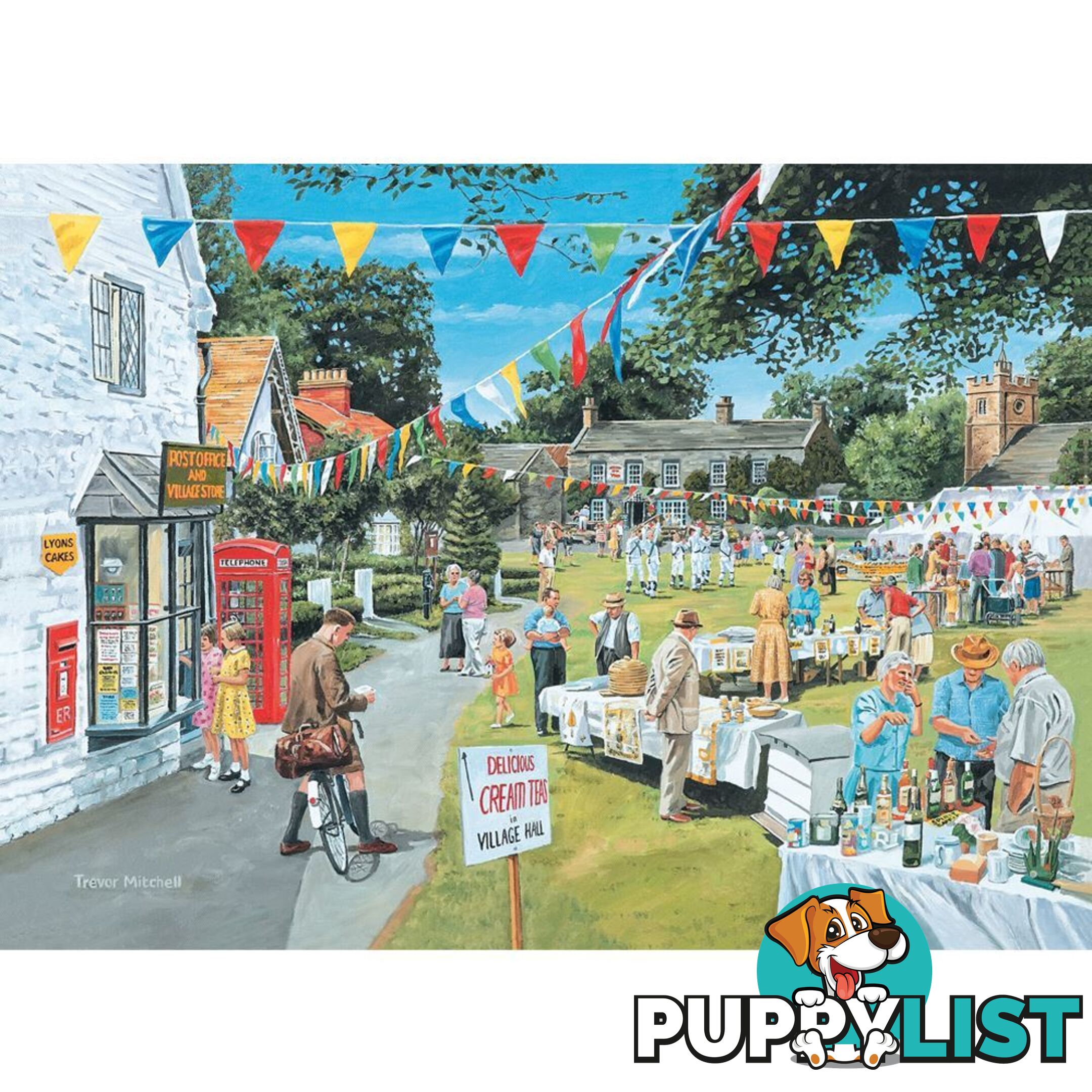 Holdson - Summer Fete - Village Life S3 Jigsaw Puzzle 1000 Pieces - Jdhol774814 - 9414131774814