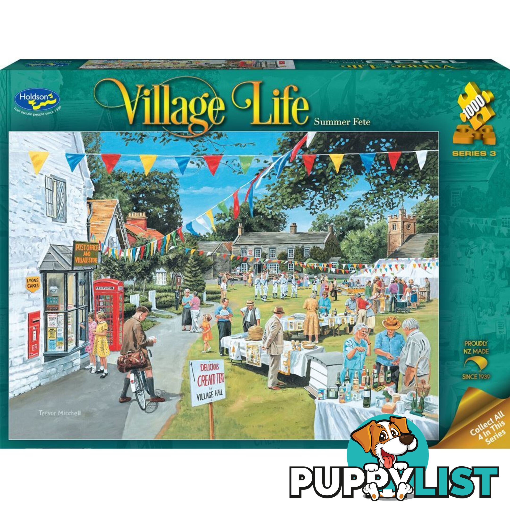 Holdson - Summer Fete - Village Life S3 Jigsaw Puzzle 1000 Pieces - Jdhol774814 - 9414131774814